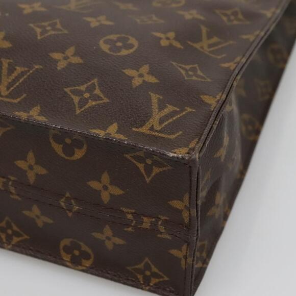 LOUIS VUITTON Monogram Sac Plat Hand Bag M51140 - Picture 9 of 16